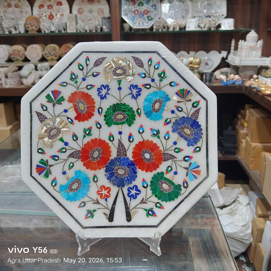 Large Marble Table Top Tray