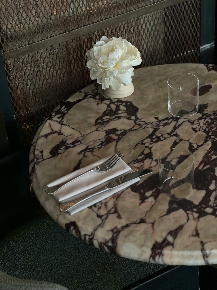 Marble Side Table