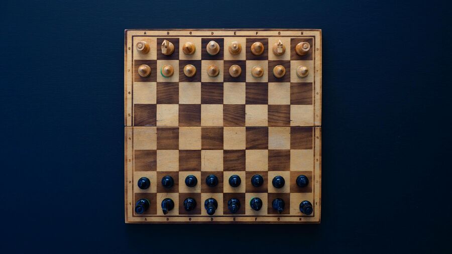 Wooden Chess Set Agra Handcrafted