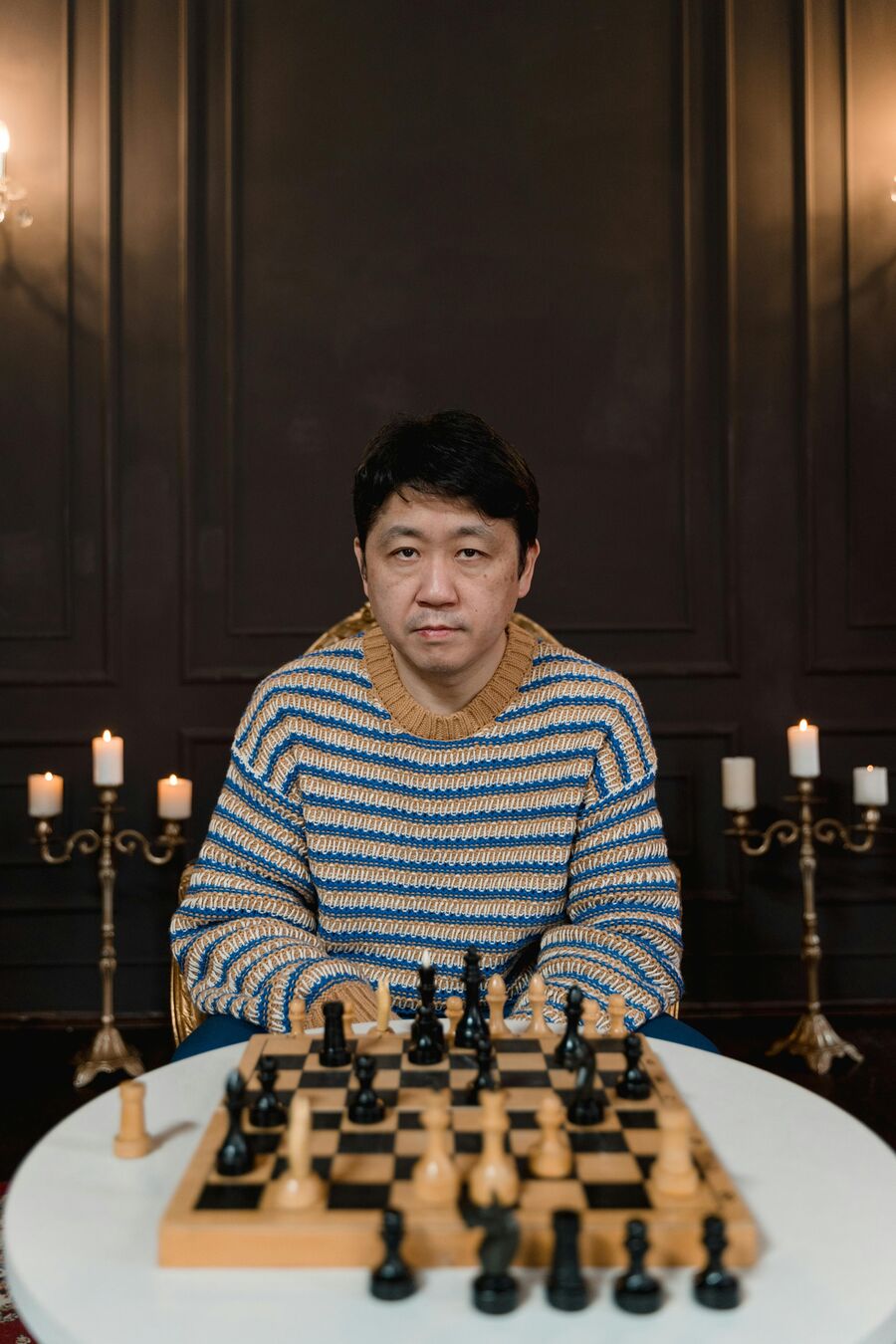 Rosewood Chess Set